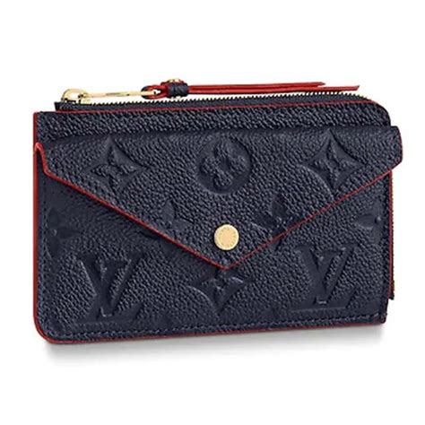 louis vuitton ladies card holder|Louis Vuitton empreinte card holder.